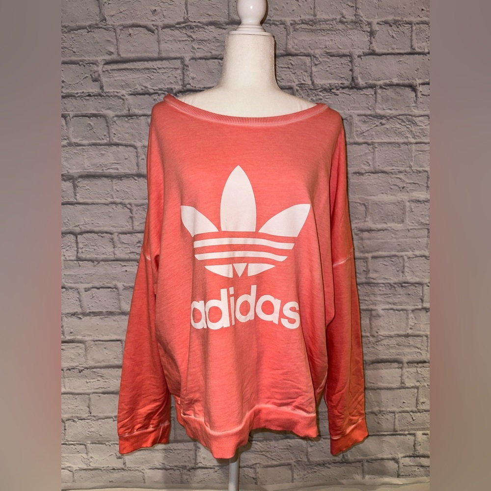 Adidas Coral Pullover Sweatshirt